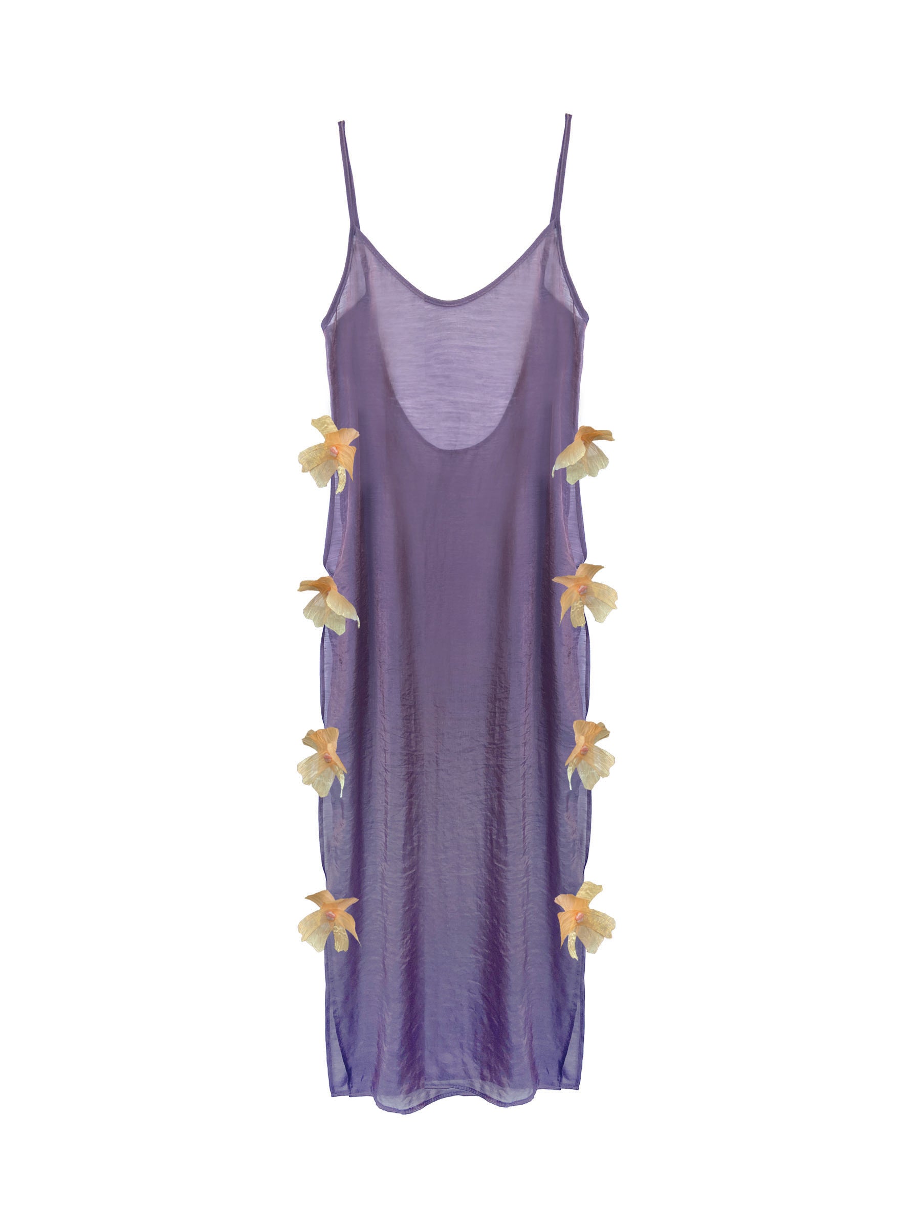 Crushed_sheer_purple_slip_dress_with_flowers