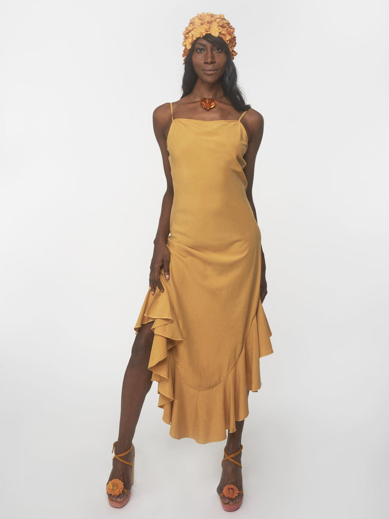 Paloma Dress in Sand