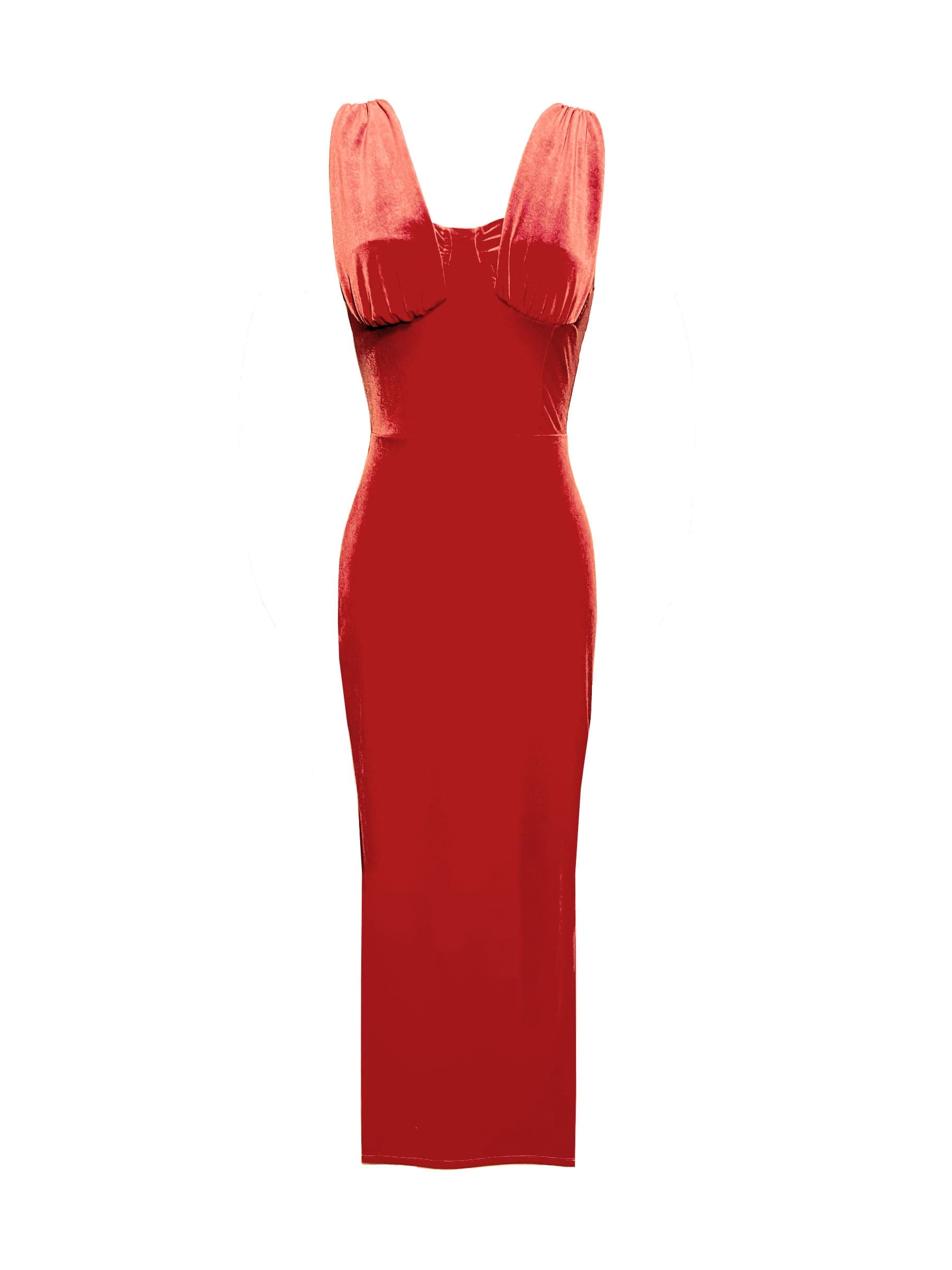 Rust_orange_velvet_corset_maxi_dress