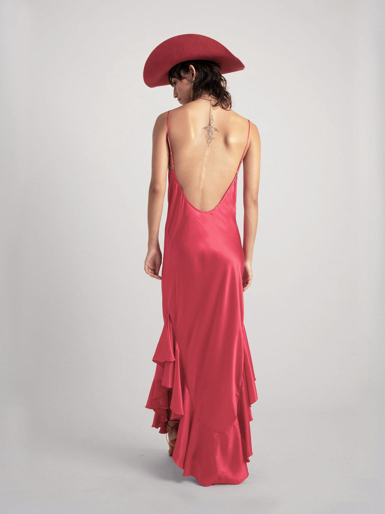 Paloma Dress in Sanguine