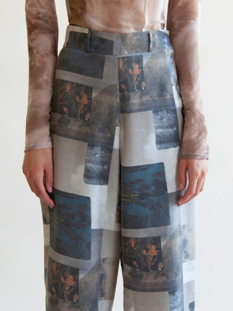 Terre Pant in Planet Eden Print