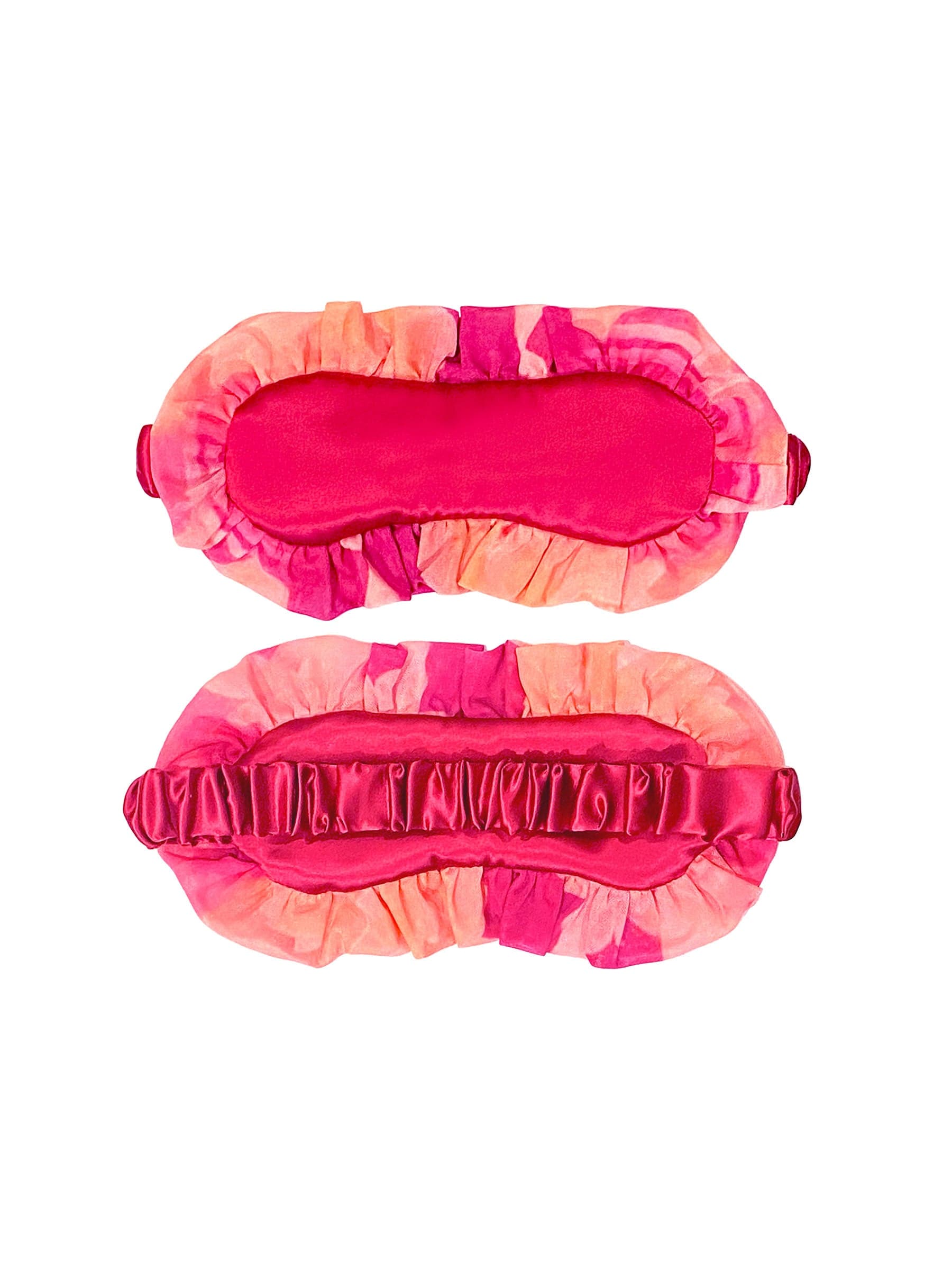 Bright pink sleep mask