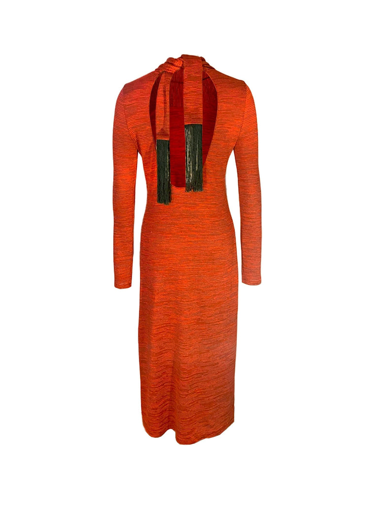 Omer Dress in Flame