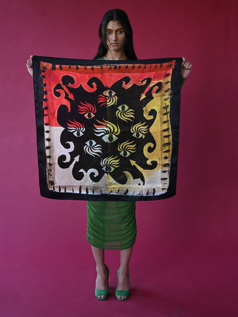 Rabôt Silk Scarf in The Silk Road
