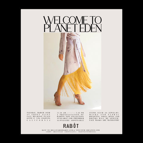 Rabôt Welcome's You to Planet Eden