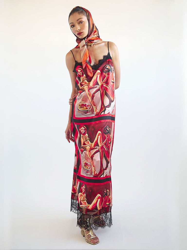 Avery Dress in Nectar Print